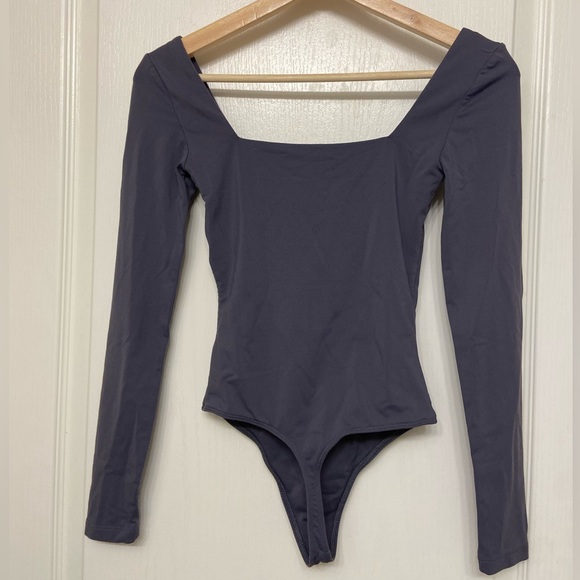 BABATON SQUARE NECK BODYSUIT XS - Picture 3 of 4